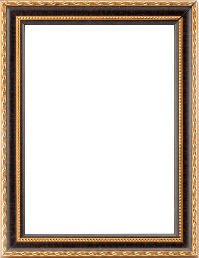 Wood frame or photo frame isolated