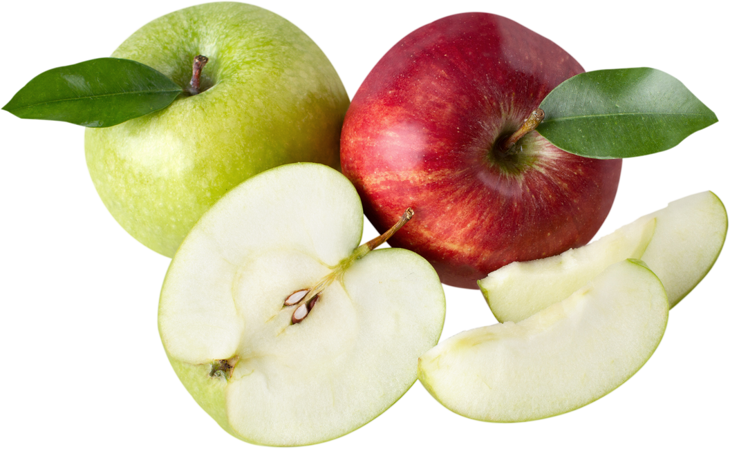 Red and Green Apples